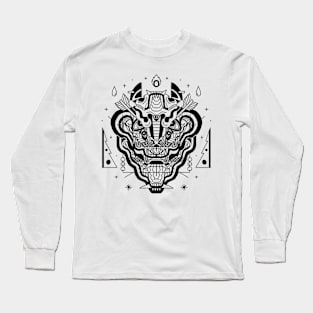 Tiger Head #1 Long Sleeve T-Shirt